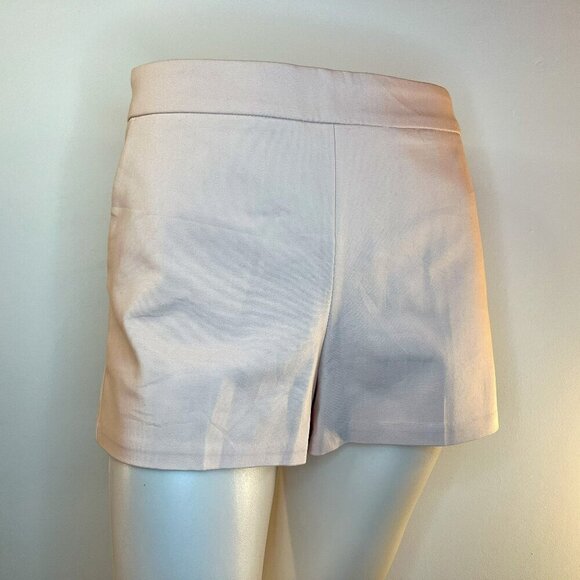 EXPRESS Women's Light Pink Side Zip Shorts - Size 8 - NWT $49.90 - Picture 1 of 3